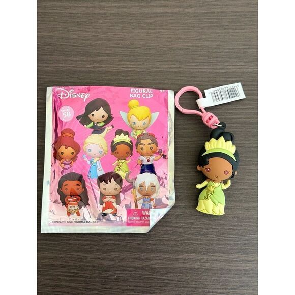 Disney The Princess and the Frog Tiana Girl Power Blind Bag Figural Keychain - Picture 1 of 2